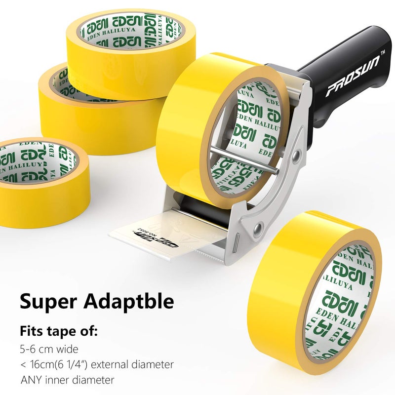 PROSUN Fast Reload 2 Inch Tape Gun Dispenser Packing Packaging Sealing Cutter TG01 (TG01-WHT) - Image 3